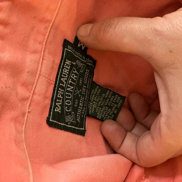 Vintage Ralph‎ Lauren Country Fisherman Button Down Women’s Medium - Picture 3 of 6